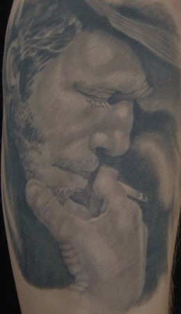 Mason - Tom Waits portrait healed